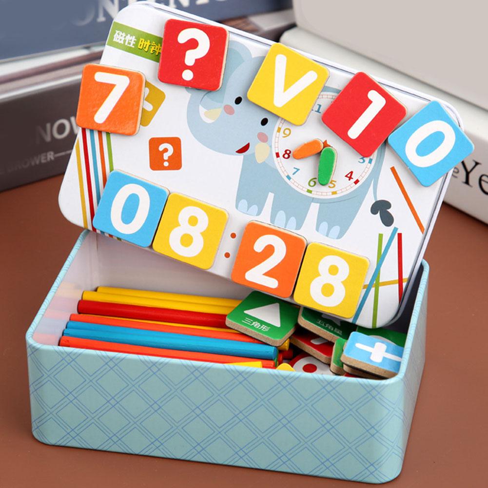 thumbnail image 4 of Ruifaya Caja de hierro aritmética con palitos para contar números y colores matemáticos '' V4T9, 4 of 7