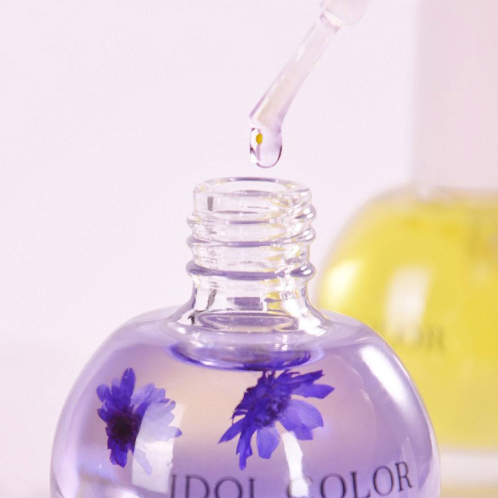 thumbnail image 3 of Wartleves Aceite para cutículas de uñas de 15 ml con aceite nutritivo de flores secas Tratamiento suavizante E3R9, α, 3 of 7