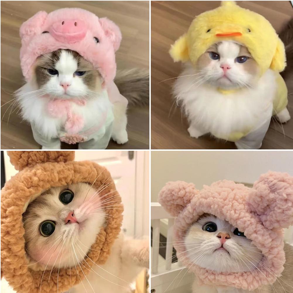 thumbnail image 4 of Ruifaya Gorro decorativo para gatos y perros, bonito disfraz de cosplay, 4 of 7
