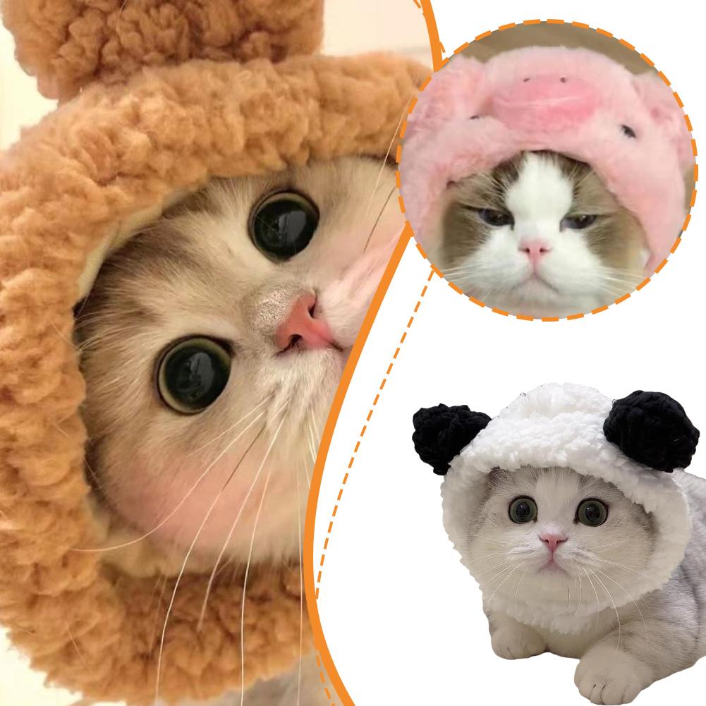 thumbnail image 3 of Ruifaya Gorro decorativo para gatos y perros, bonito disfraz de cosplay, 3 of 7