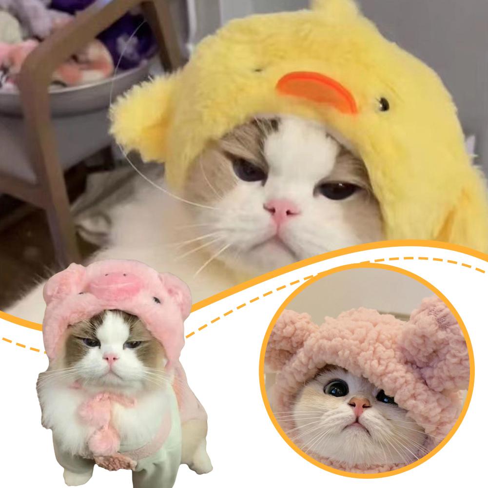 thumbnail image 2 of Ruifaya Gorro decorativo para gatos y perros, bonito disfraz de cosplay, 2 of 7
