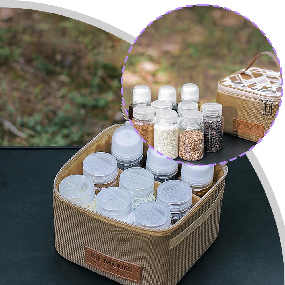 thumbnail image 3 of SGACAI Contenedor de especias para exteriores + bolsa de almacenamiento: perfecto para acampar, picnics y barbacoas ξа γ(, 3 of 7