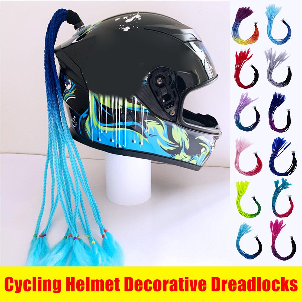 thumbnail image 2 of Wartleves Accesorios decorativos para casco de ciclismo con rastas H7L6FAST, 2 of 7