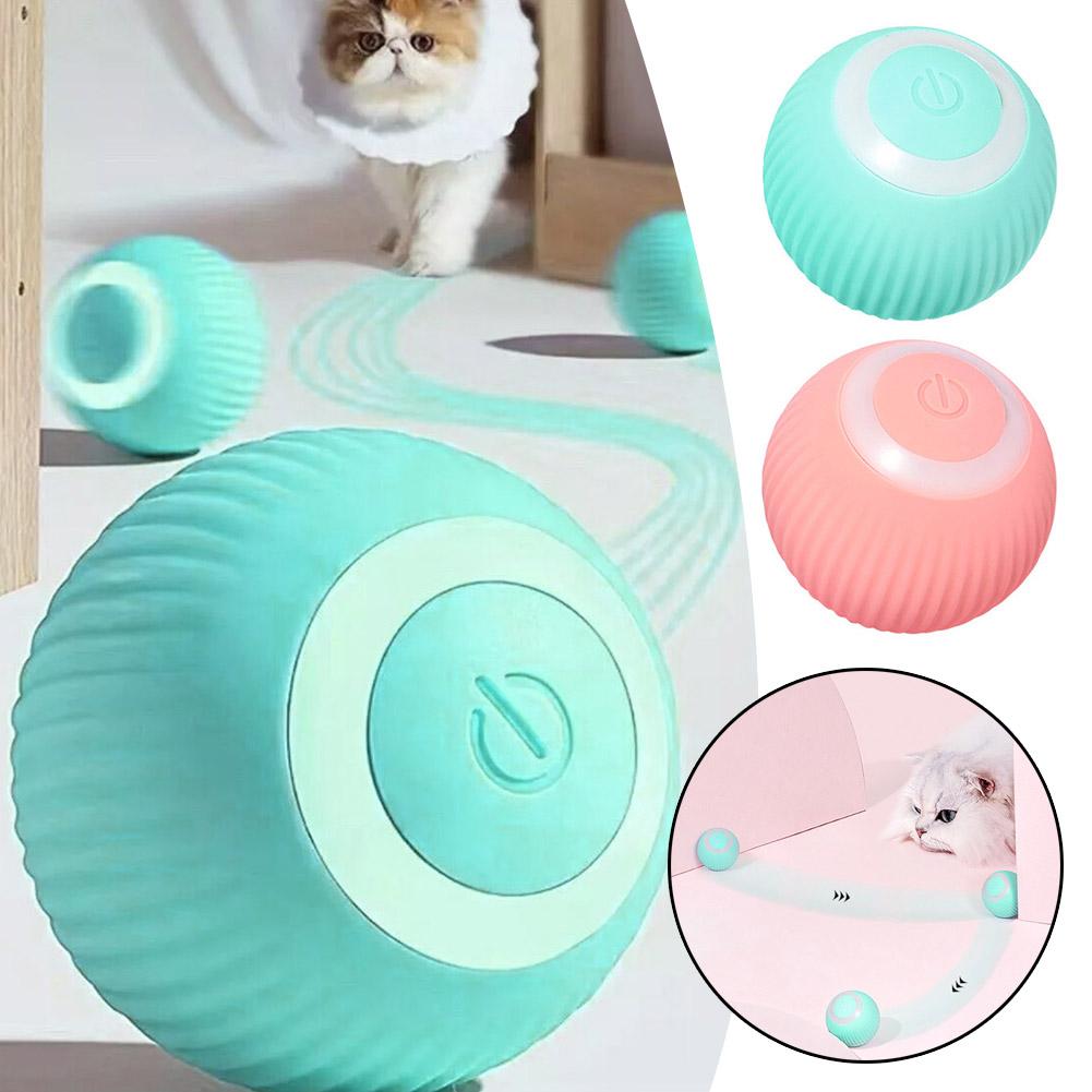 thumbnail image 2 of SGACAI Juguete interactivo inteligente para gatos, bola rodante automática, bola eléctrica para gatitos K4E0, 2 of 7