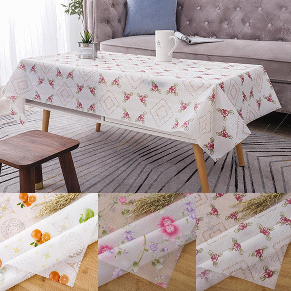 thumbnail image 3 of Wartleves Mantel a prueba de polvo, mantel de plástico para mesa de comedor, mantel de café, mantel de picnic, 3 of 7