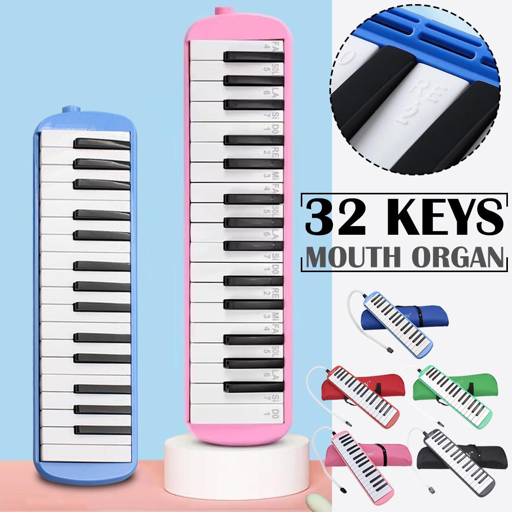 thumbnail image 2 of SGACAI Instrumento musical de teclado de piano melódica de 32 teclas, armónica, órgano de boca, 2 of 7