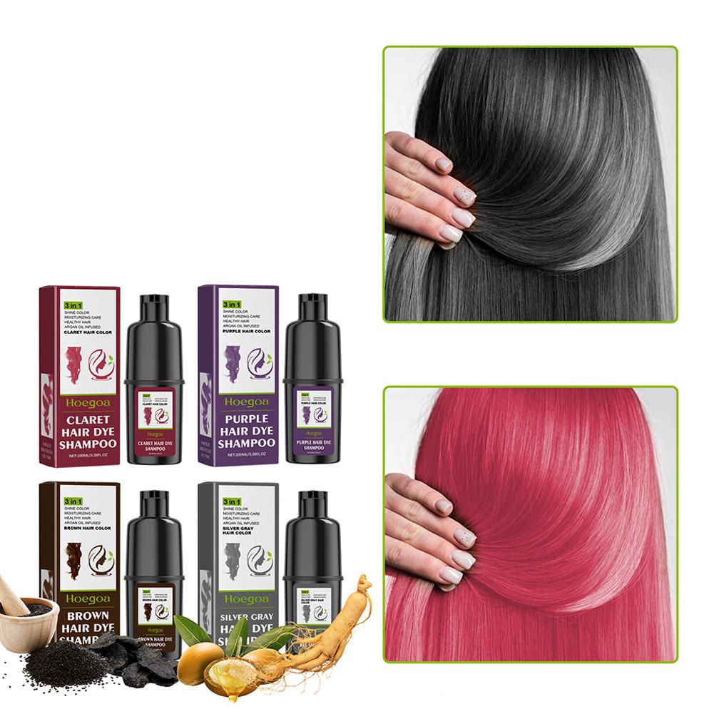thumbnail image 2 of SGACAI Champú colorante para el cabello Plant Essence Tinte rápido para el cabello 5 minutos Esencia natural N, 2 of 7