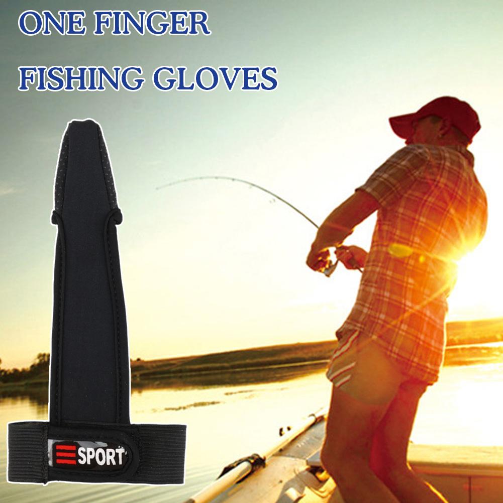 thumbnail image 2 of Wartleves Guante de dedo para pesca, surf, casting, antideslizante, palma protectora, talla M, pesca de peces, 2 of 7
