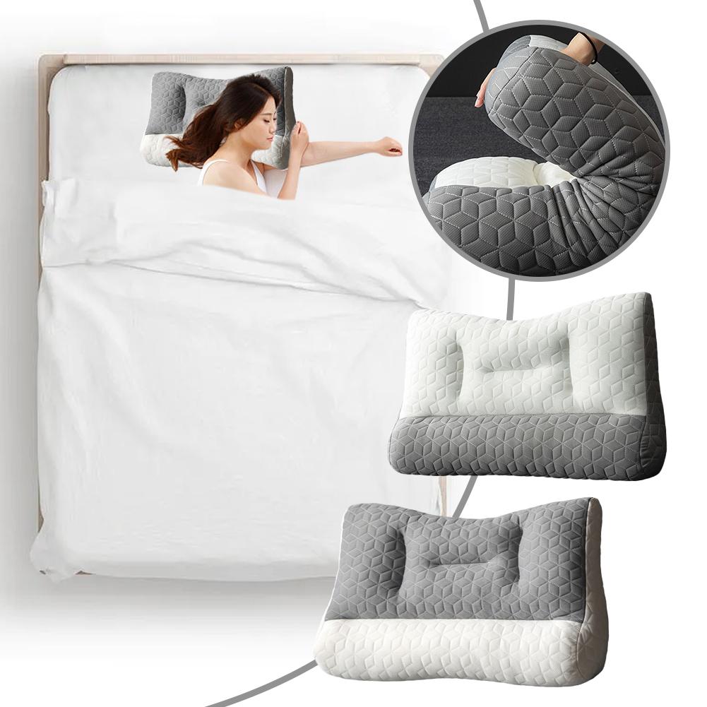thumbnail image 3 of Ruifaya Almohada ergonómica para dormir profundamente Proease de JHIALG, almohada Proease para apnea del sueño, almohada Proease para dormir profundamente, almohada ortopédica cervical Proease, 3 of 7
