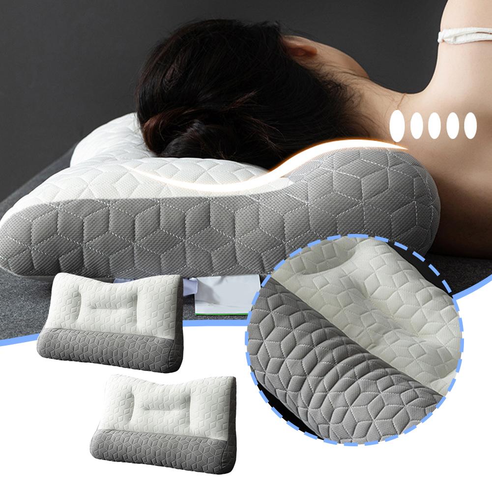 thumbnail image 5 of Ruifaya Almohada ergonómica para dormir profundamente Proease de JHIALG, almohada Proease para apnea del sueño, almohada Proease para dormir profundamente, almohada ortopédica cervical Proease, 5 of 7