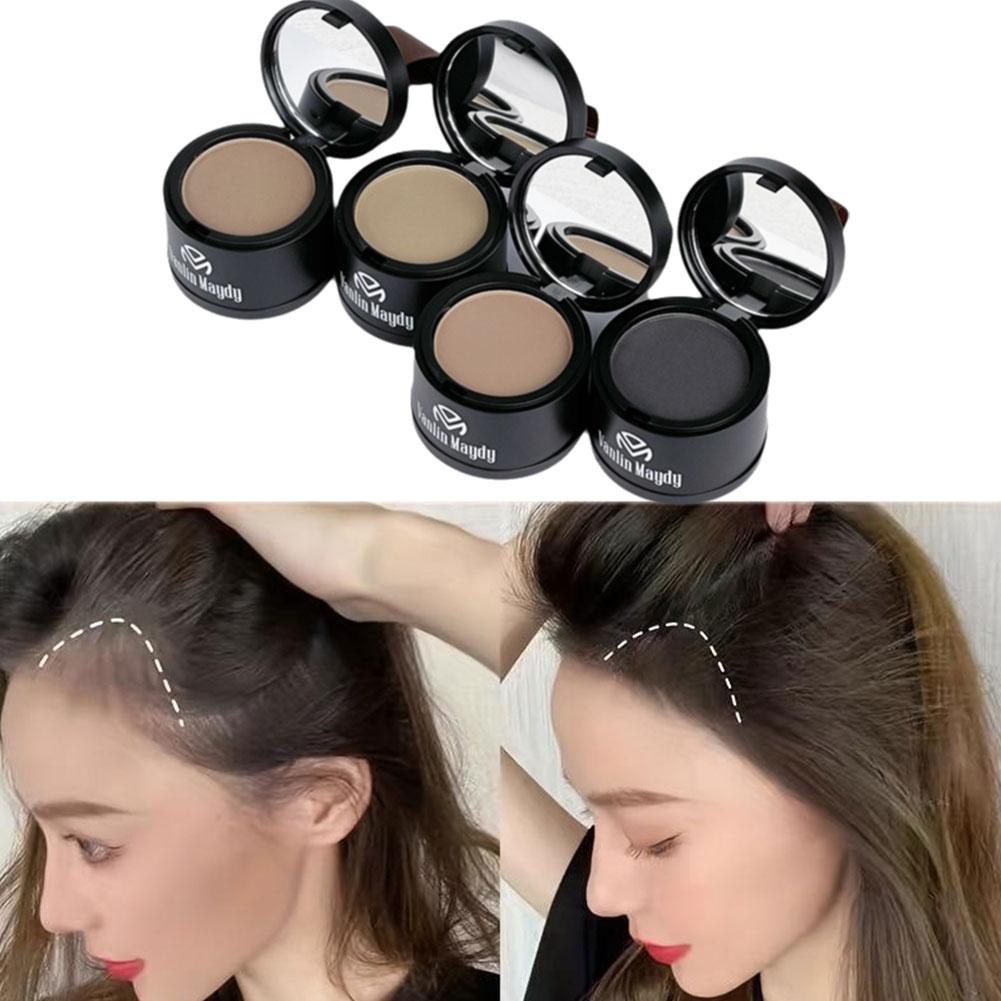 thumbnail image 4 of Ruifaya El lápiz de sombras para contornear la línea del cabello en polvo cubre naturalmente la frente alta✨w, 4 of 7