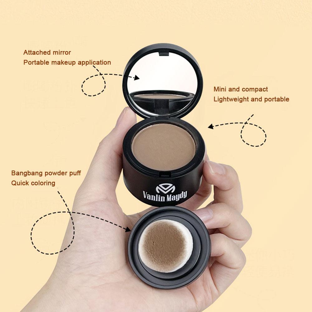 thumbnail image 3 of Ruifaya El lápiz de sombras para contornear la línea del cabello en polvo cubre naturalmente la frente alta✨w, 3 of 7