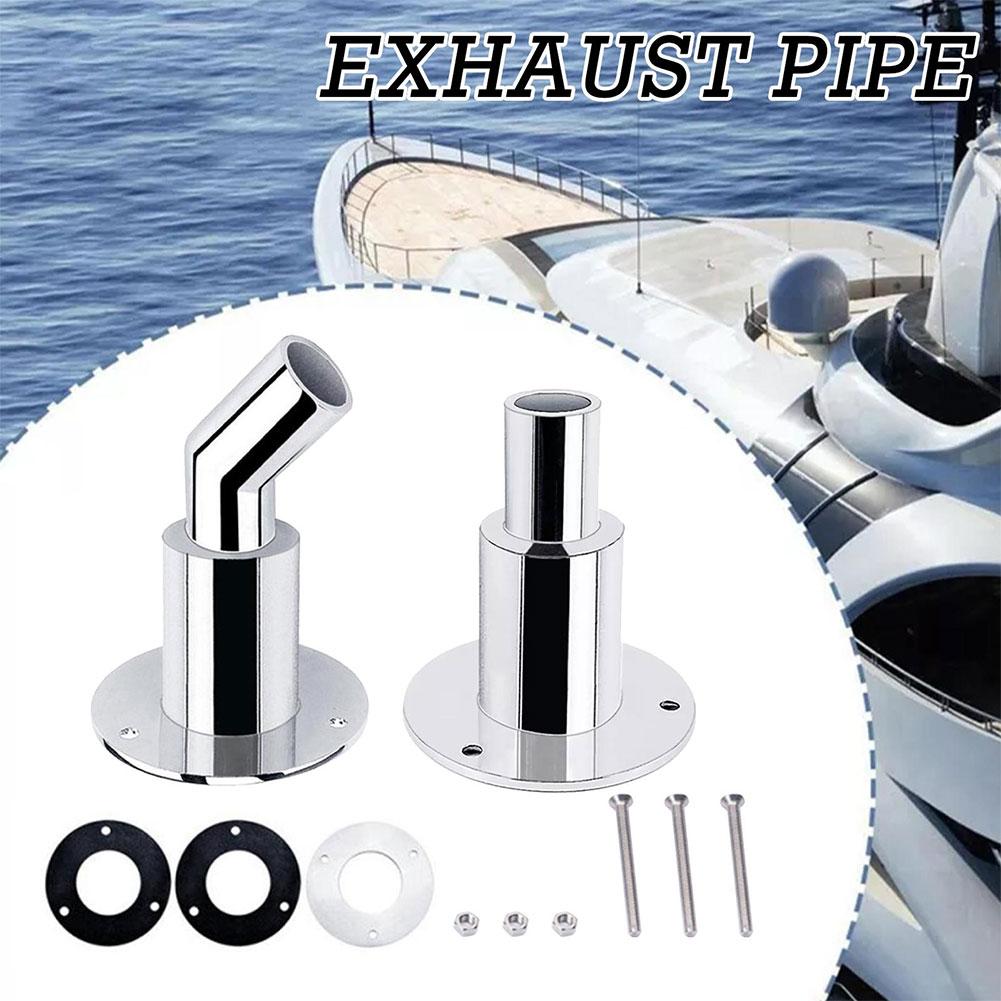 thumbnail image 2 of SGACAI Accesorio de montaje de tubo de escape a través del casco de acero inoxidable 316 de Yiokii, accesorio de hardware para calentador, pieza de tubería marina, conector para barco M1M5, 2 of 7
