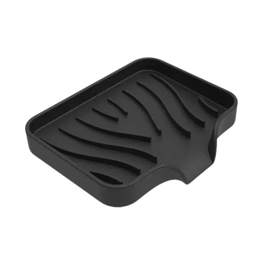 thumbnail image 5 of Ruifaya Jabonera de silicona para baño, soporte para almacenamiento, bandeja para platos, escurridor, BZ4Y6 SYUS, 5 of 7