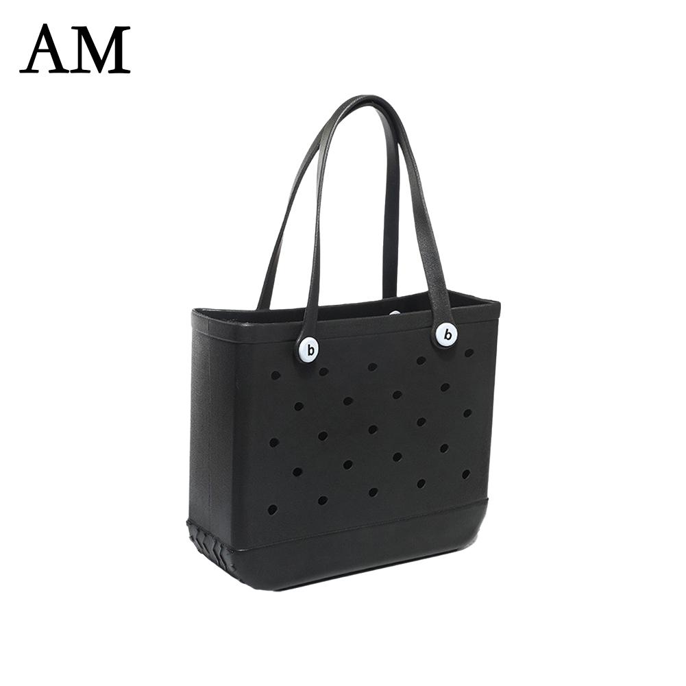 Bolso de playa Eva con agujeros, bolso de viaje de moda, bolso de almacenamiento Eva Basket Seaside Pet Bag, bolso con agujeros estampado