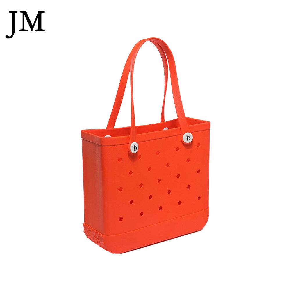 Bolso de playa Eva con agujeros, bolso de viaje de moda, bolso de almacenamiento Eva Basket Seaside Pet Bag, bolso con agujeros estampado