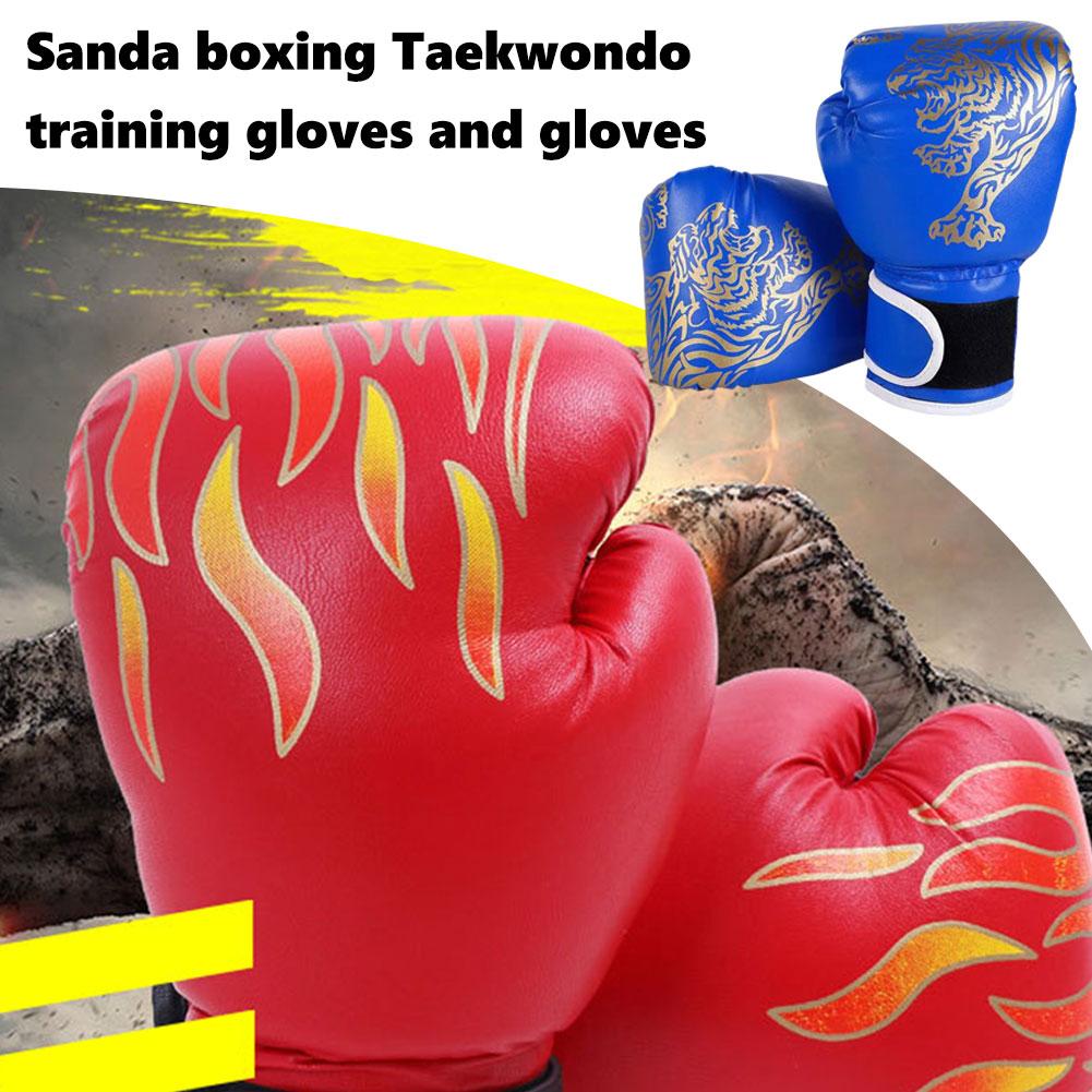 thumbnail image 3 of SGACAI Guantes de boxeo para niños, guantes de entrenamiento de boxeo para niños, protectores de lucha con mitones, 3 of 7
