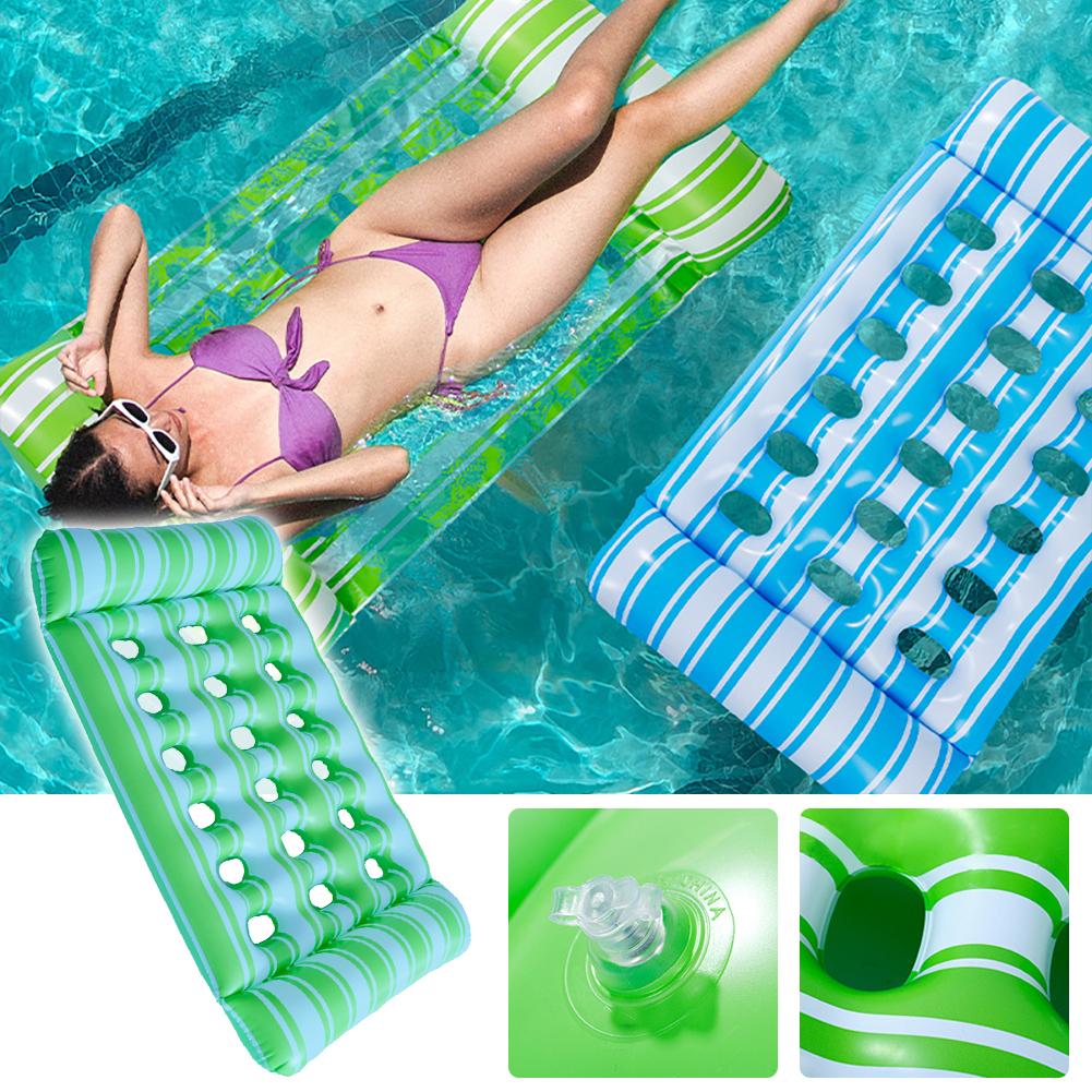 thumbnail image 3 of Wartleves Flotadores de piscina inflables para adultos, material de PVC antiadherente, flotadores de piscina para vacaciones de adolescentes., 3 of 7