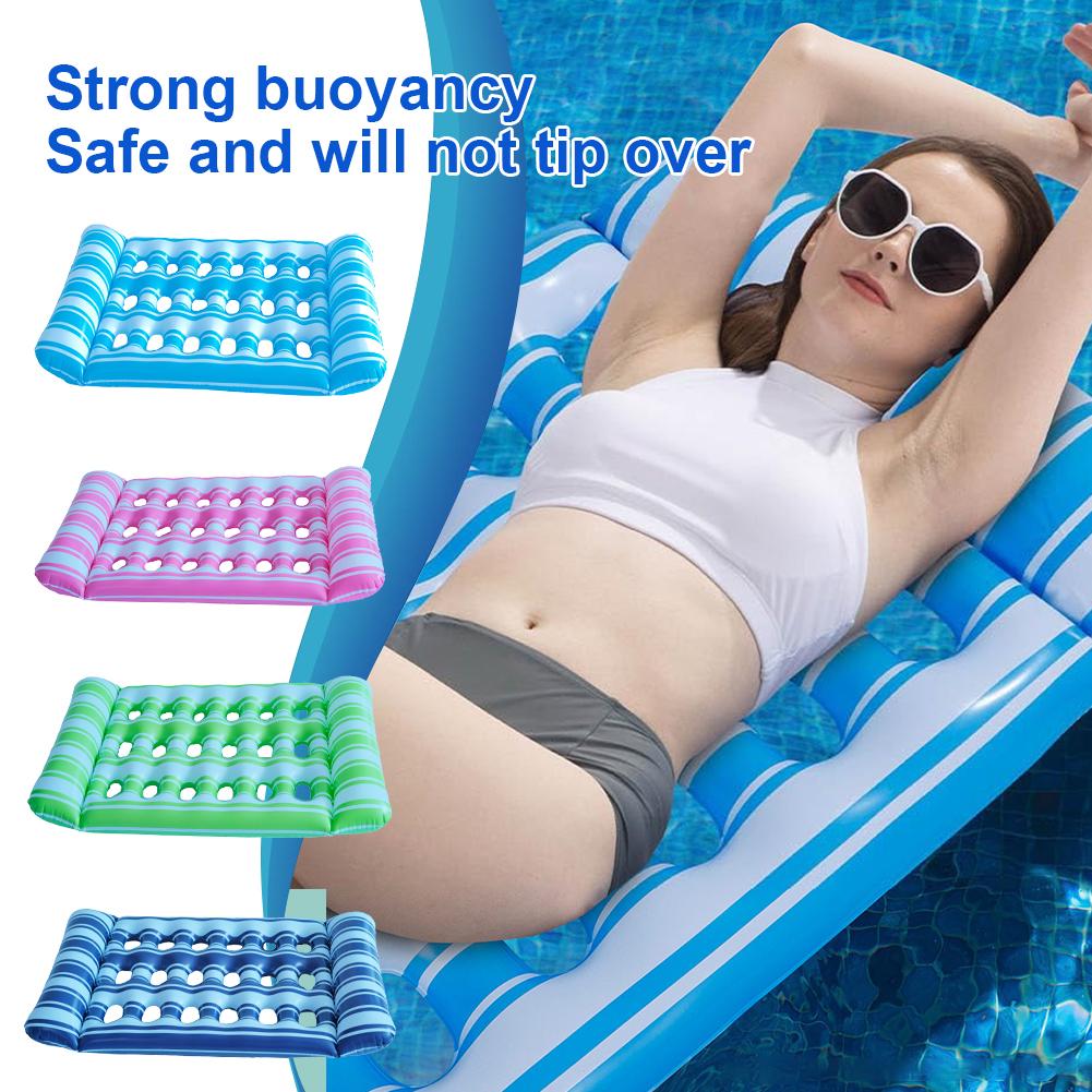 thumbnail image 2 of Wartleves Flotadores de piscina inflables para adultos, material de PVC antiadherente, flotadores de piscina para vacaciones de adolescentes., 2 of 7