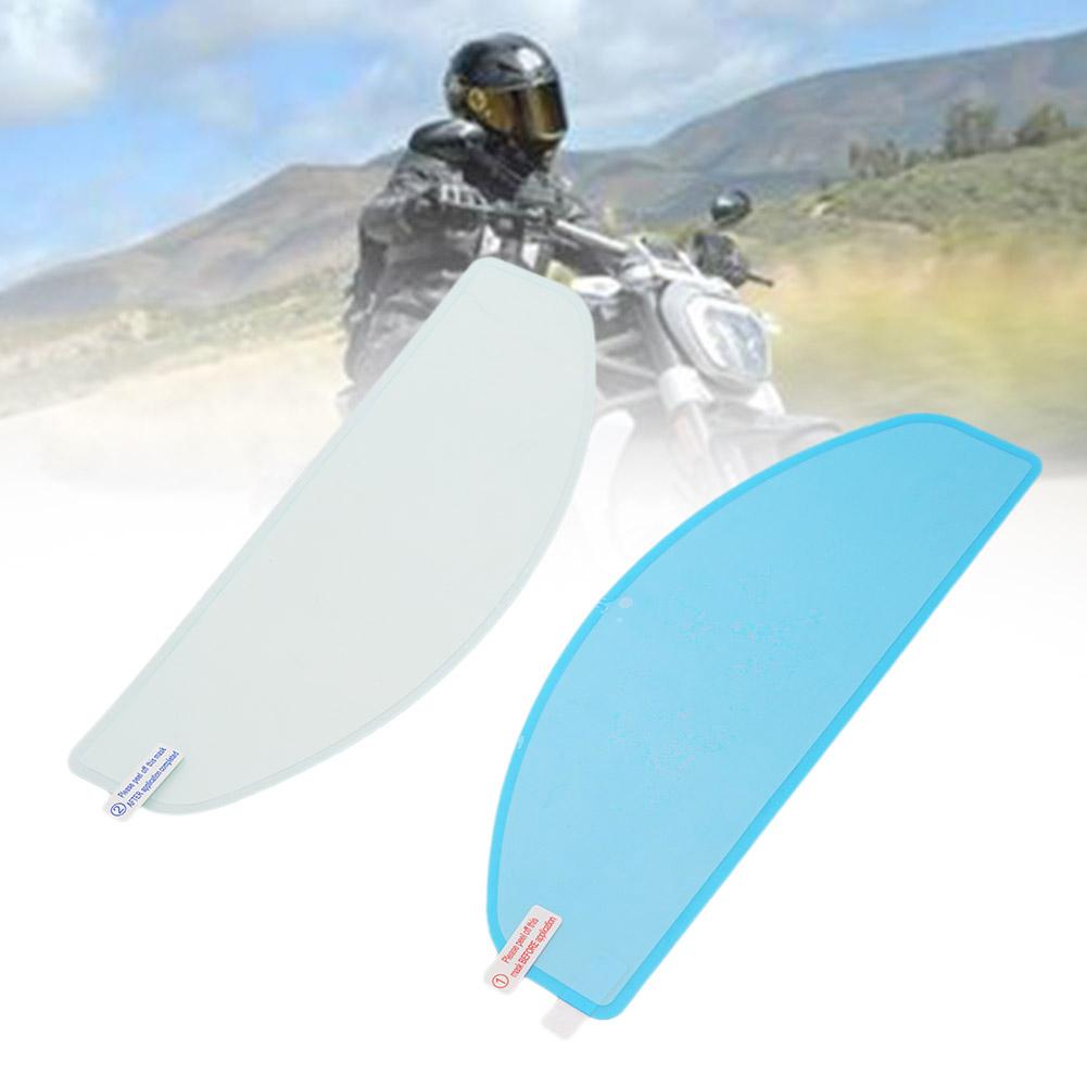 thumbnail image 4 of Wartleves Película antivaho para lentes de casco para visera de motocicleta, transparente, resistente a la lluvia, 4 of 7