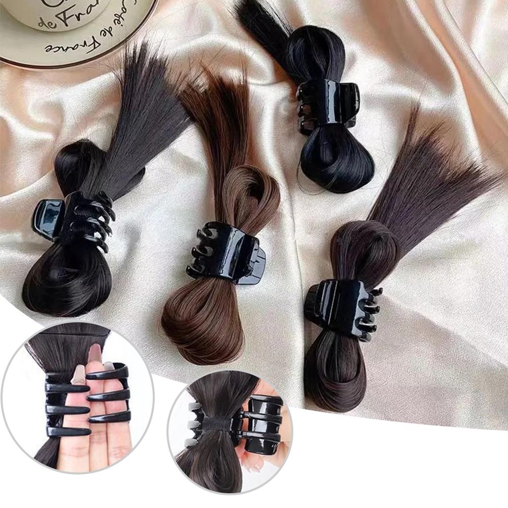 thumbnail image 2 of Wartleves Pinza para cola de caballo alta para mujer Pinza para el pelo semiatada Pinza para el pelo con forma de tiburón Nueva C2, 2 of 7