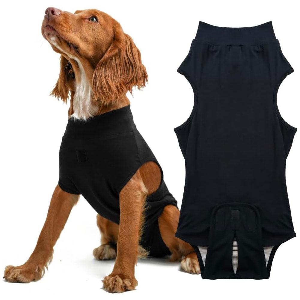 thumbnail image 2 of Ruifaya Ropa posoperatoria para perros Traje de recuperación de cirugía para perros de todos los tamaños, 2 of 7