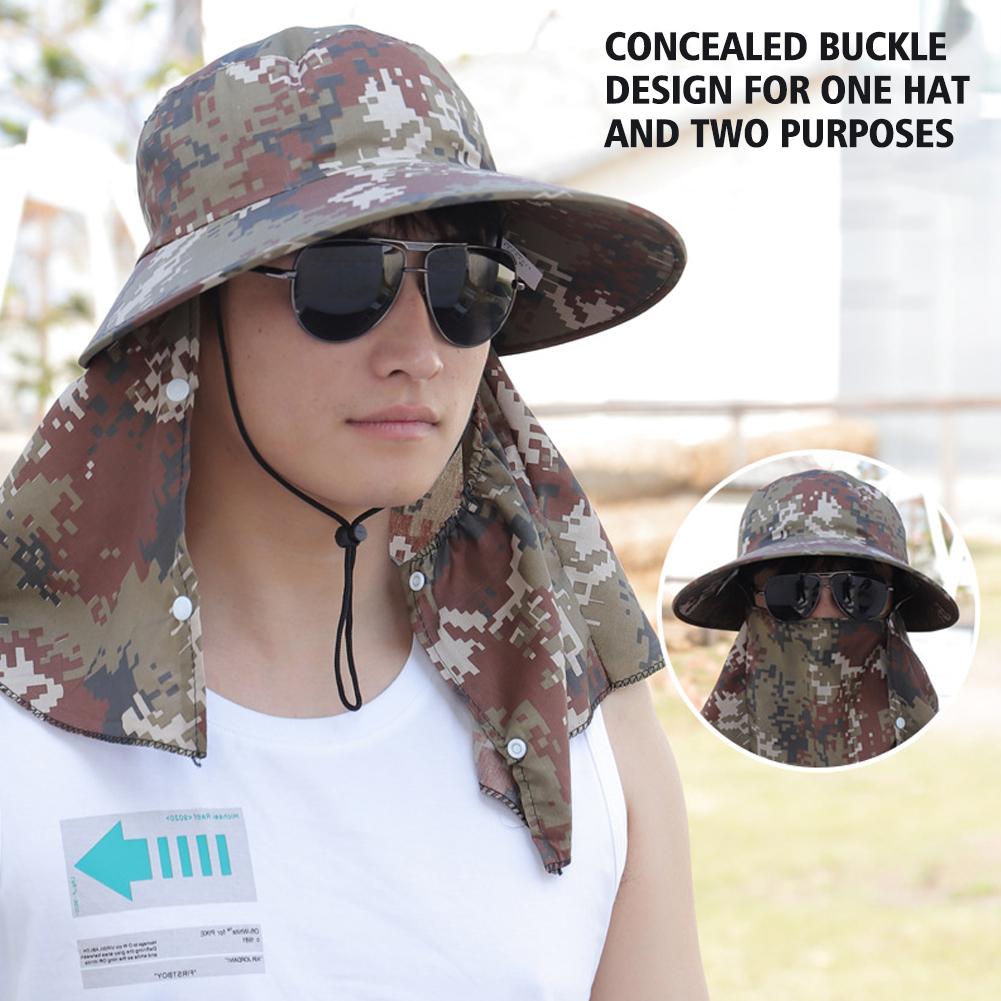 thumbnail image 3 of Wartleves Sombrero de protección solar Sombrero de sol para montañismo al aire libre con protección solar Lote T9, 3 of 7