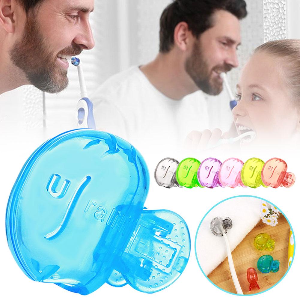 thumbnail image 4 of Wartleves Estuche protector para cabezal de cepillo de dientes Tapa protectora para cepillo de dientes Limpiador de viaje Prote ^△, 4 of 7