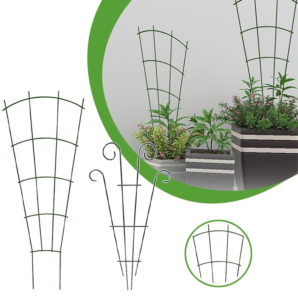thumbnail image 2 of SGACAI Enrejado de 1/4X para plantas en macetas, enrejado de metal para plantas trepadoras en exterior e interior., 2 of 7