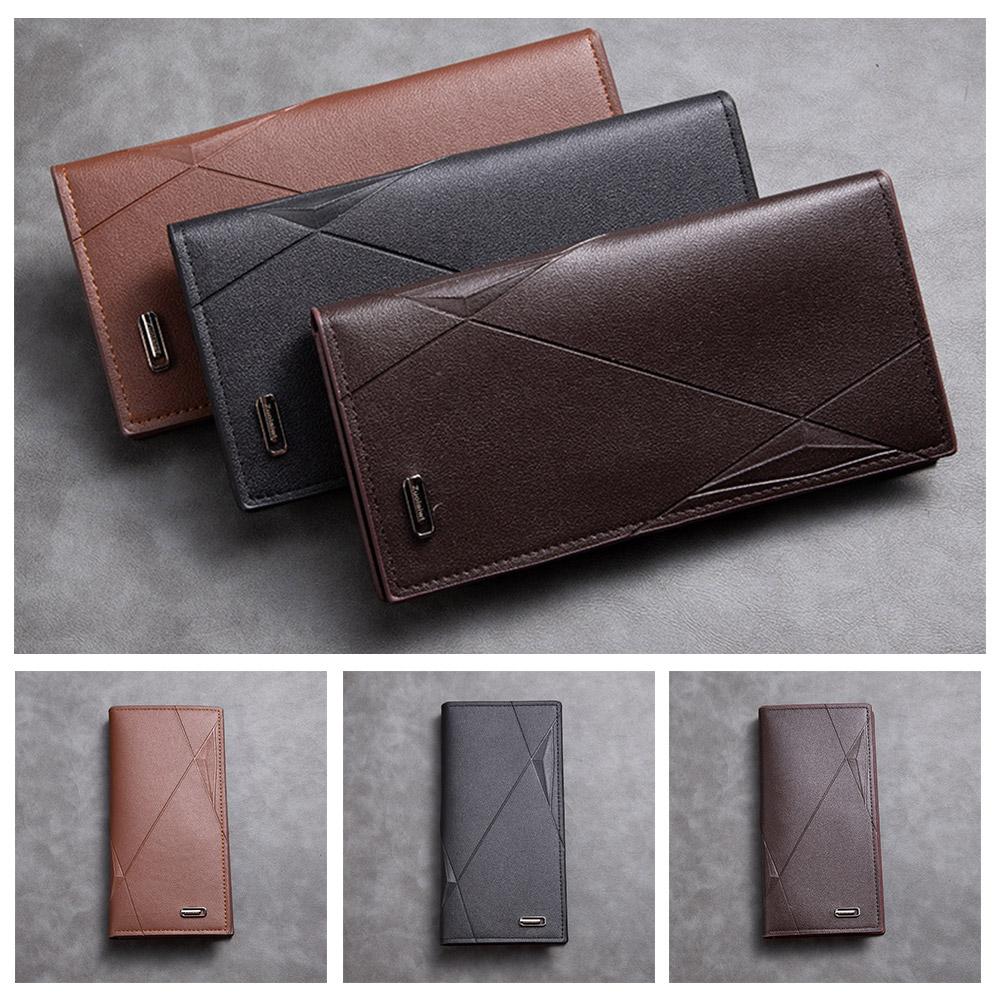 thumbnail image 2 of SGACAI Cartera larga para hombre Gran capacidad y múltiples ranuras para tarjetas., 2 of 7