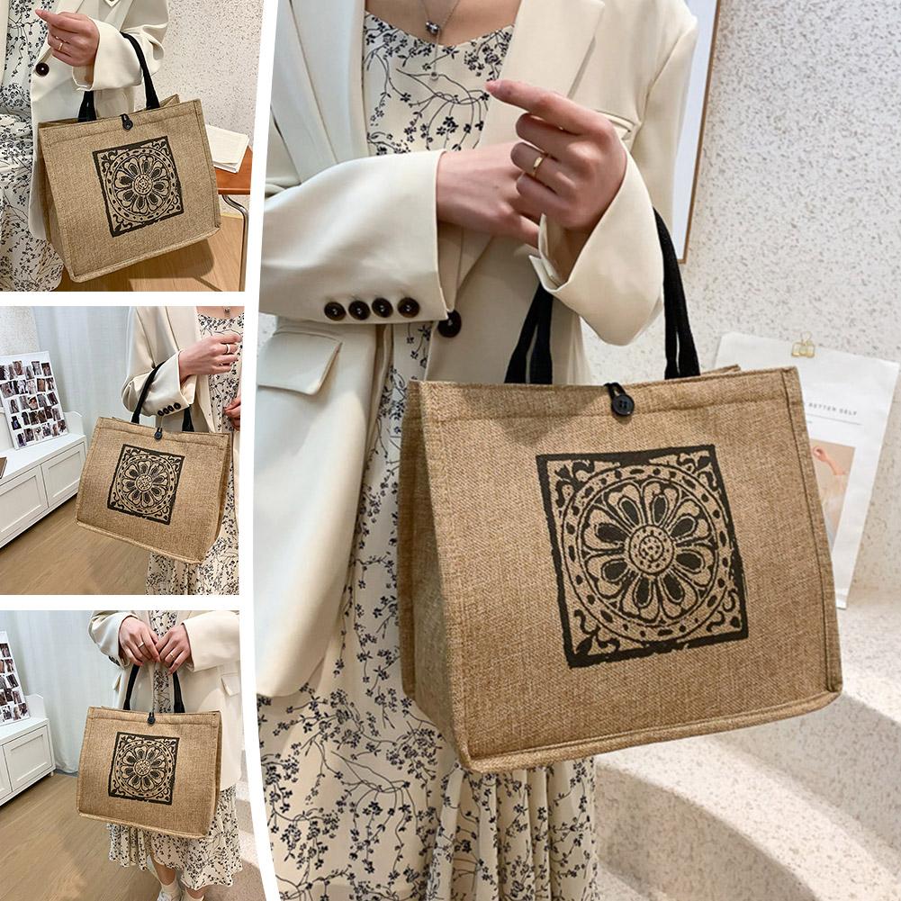 thumbnail image 3 of Wartleves Bolso de mano para mujer con bonitos estampados florales, nuevo D4, 3 of 7