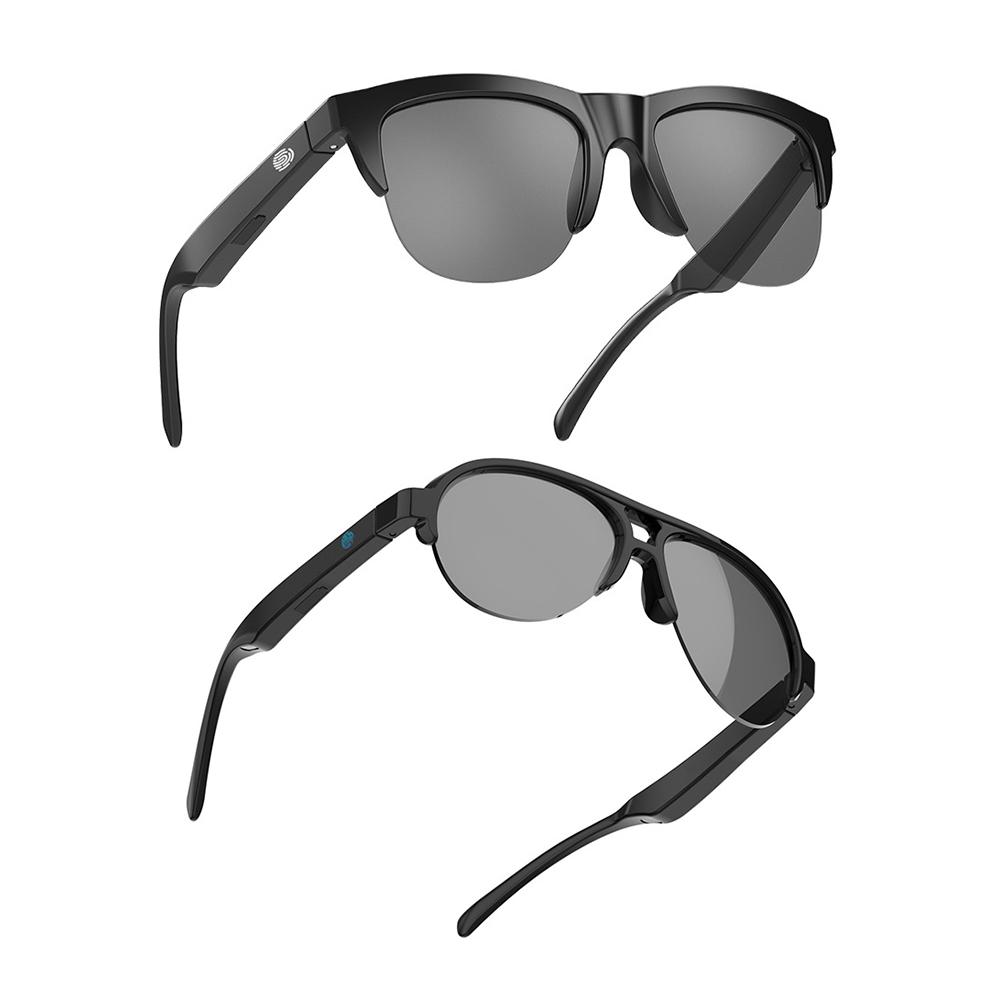 thumbnail image 4 of SGACAI Gafas de sol inteligentes con Bluetooth, tecnología de conducción, color negro, para deportes al aire libre, G3, 4 of 7