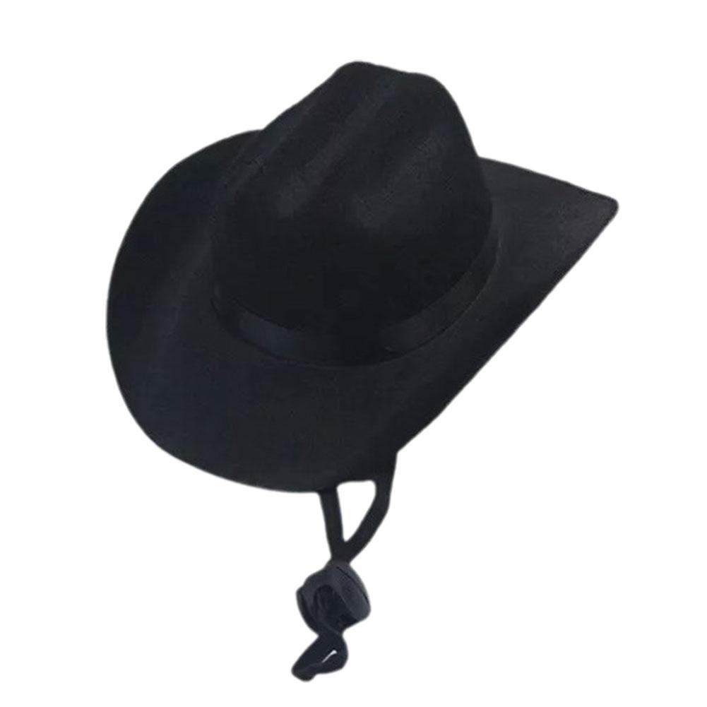 thumbnail image 4 of Ruifaya Sombrero de vaquero ajustable para mascotas, para perros y gatos, sombrero de vaquero para cachorros, disfraz para mascotas, NUEVO, 4 of 7