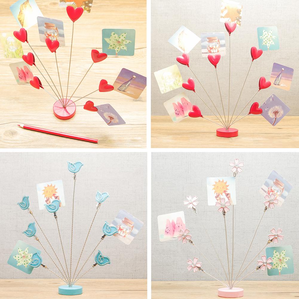 thumbnail image 3 of SGACAI Soporte para marco de fotos con árbol genealógico de 8 ramas, soporte para tarjetas de fotos de escritorio, 3 of 7