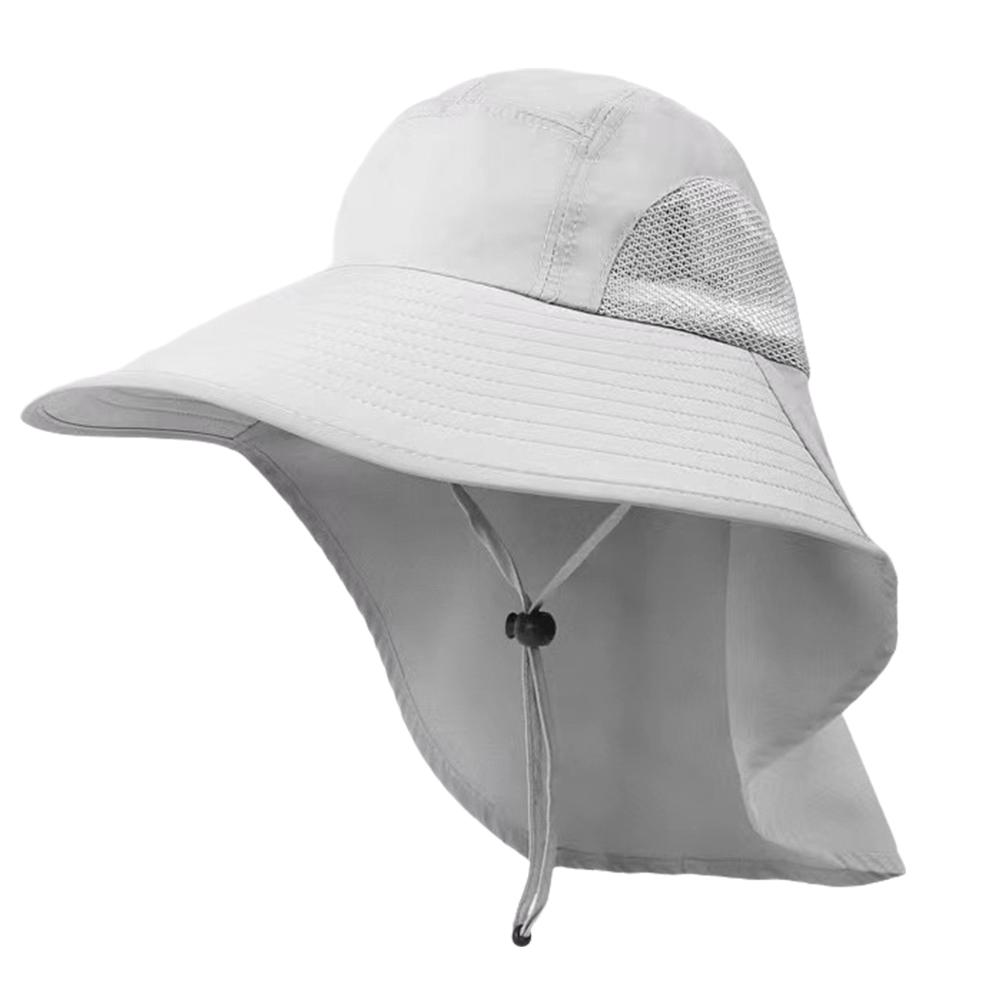 thumbnail image 5 of SGACAI Sombrero de ala ancha para el sol, protección UV, gorra tipo pescador, senderismo, pesca, safari, 5 of 7