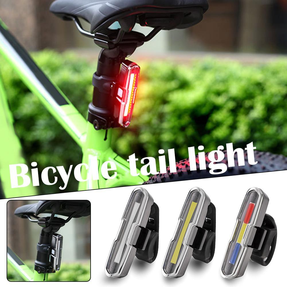 thumbnail image 2 of SGACAI Luz trasera para bicicleta COB LED recargable por USB, advertencia para ciclismo de montaña, 2 of 7