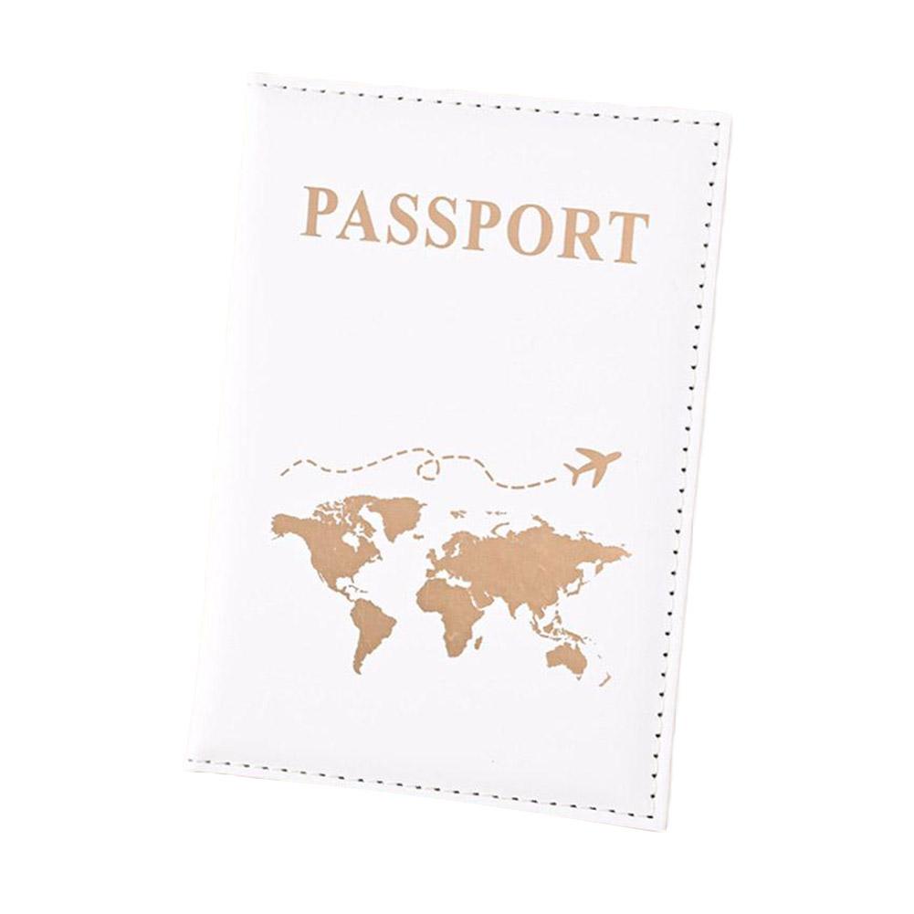 thumbnail image 4 of Ruifaya Funda de pasaporte unisex de piel sintética para viajes, nueva T3, 4 of 7