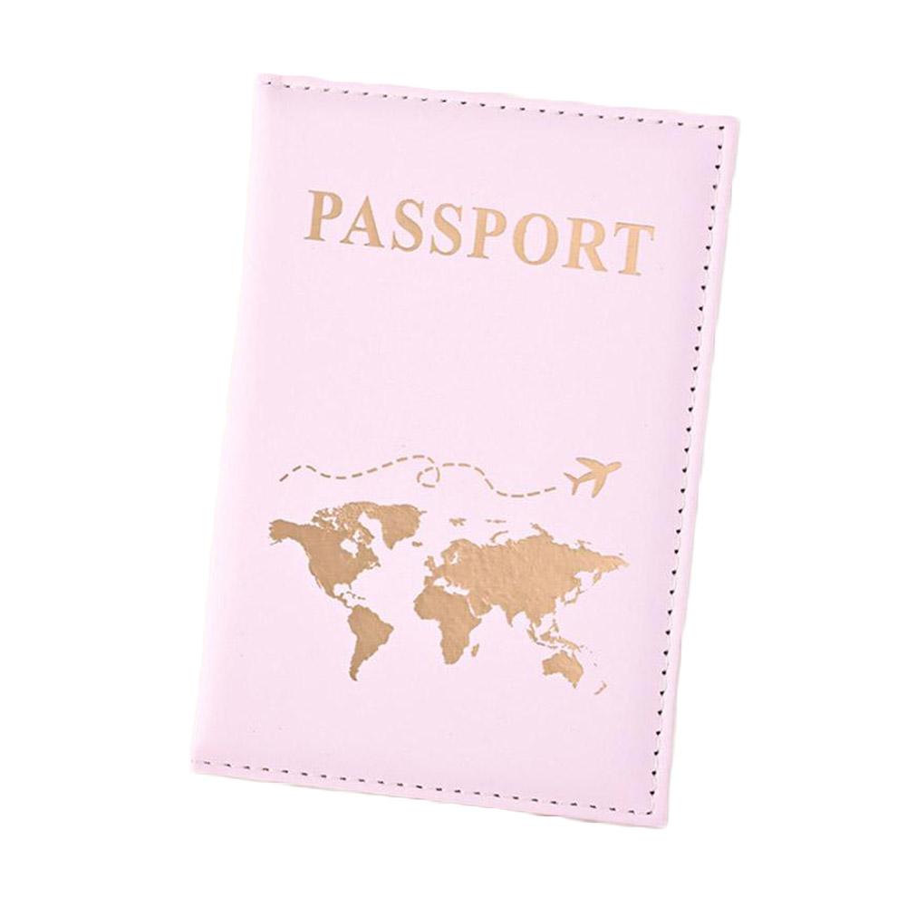 thumbnail image 3 of Ruifaya Funda de pasaporte unisex de piel sintética para viajes, nueva T3, 3 of 7