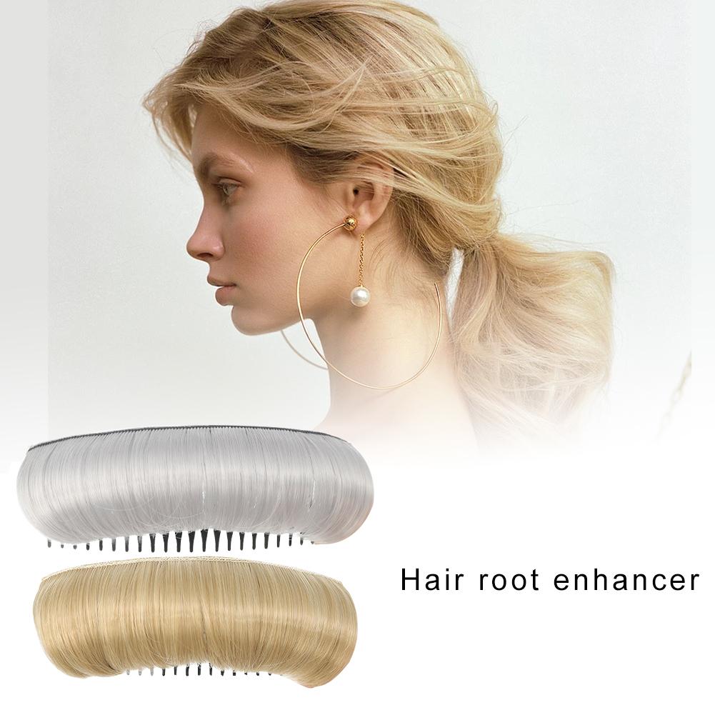 thumbnail image 3 of SGACAI Almohadilla invisible y esponjosa para el cabello para mujeres Peines para el cabello Aumento del cabello sintético Reino Unido Nuevo, 3 of 7