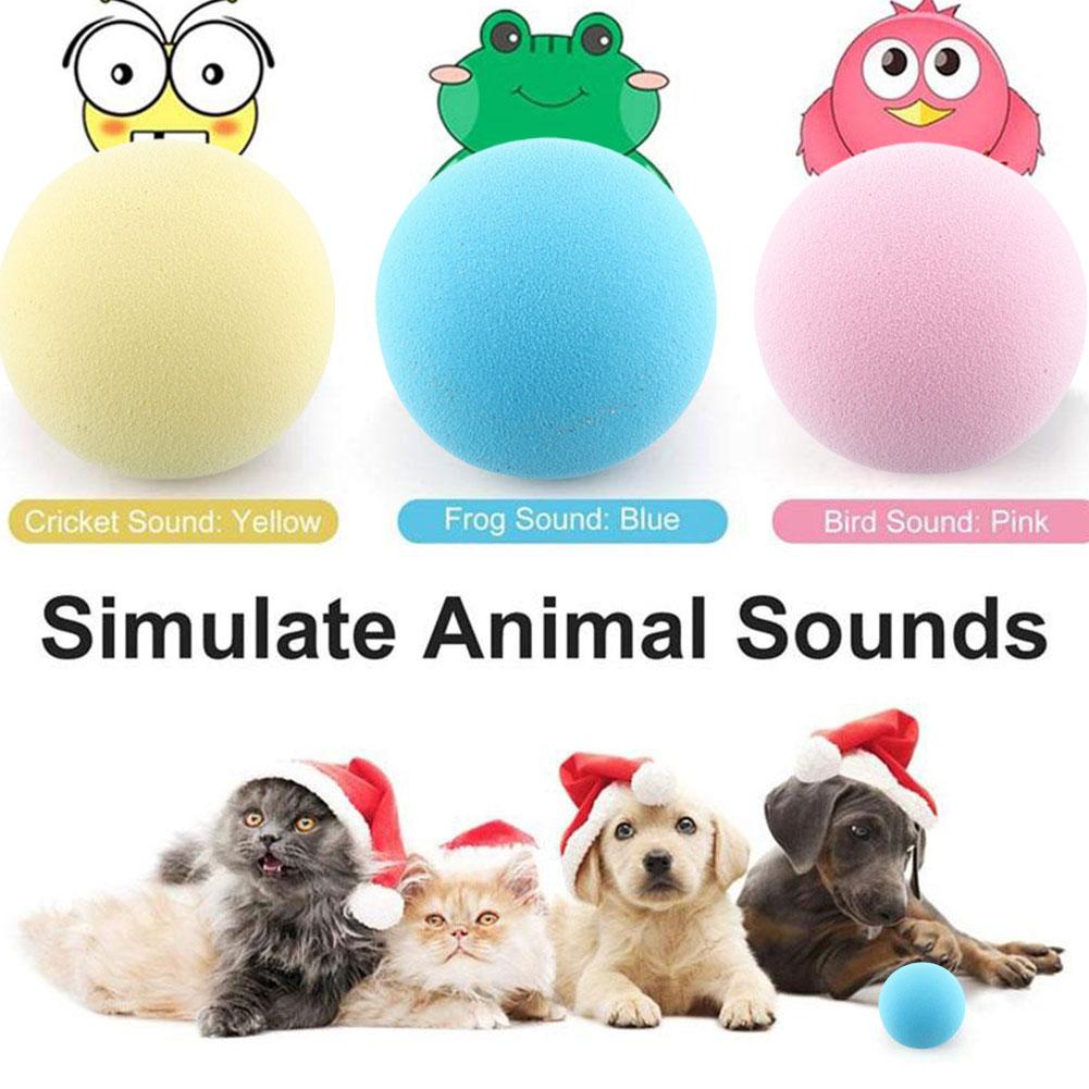 thumbnail image 2 of SGACAI Juguetes inteligentes para gatos, bola rodante automática, eléctrica, interactiva, para el entrenamiento de gatos, 2 of 7