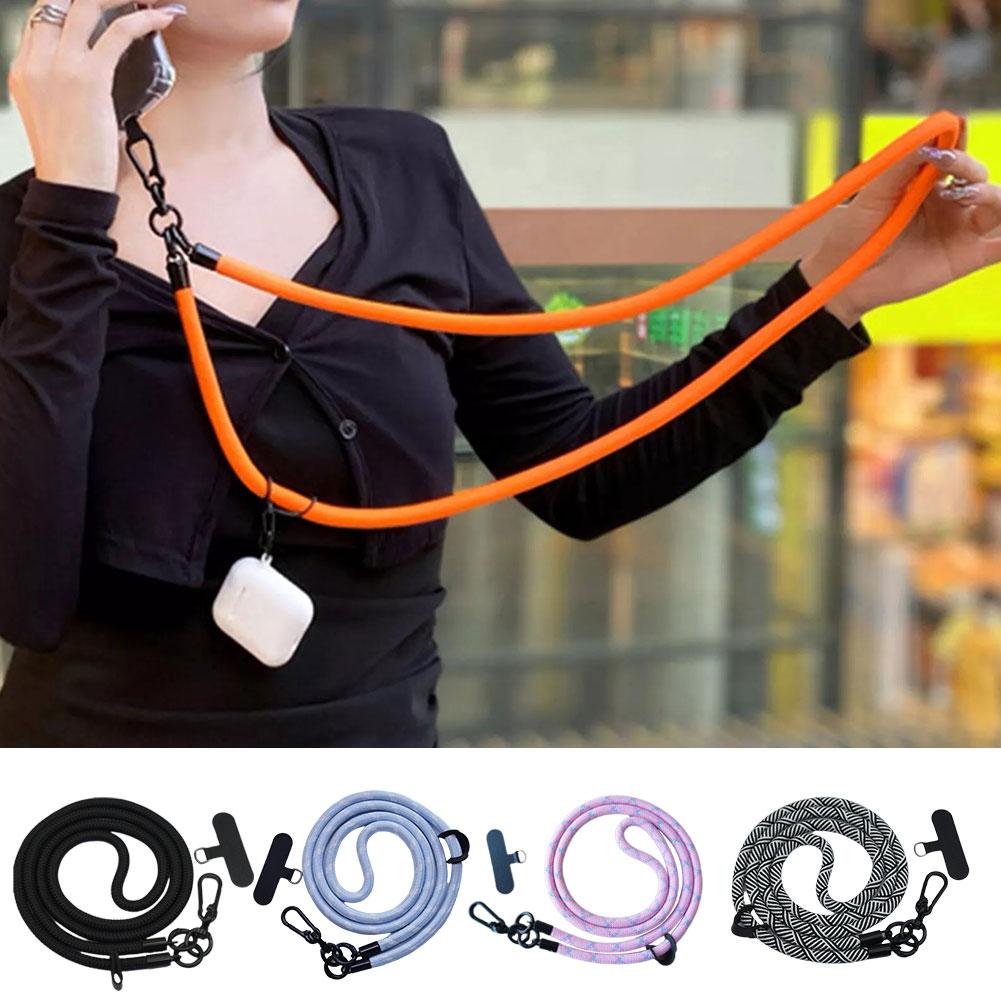 thumbnail image 3 of Ruifaya Cordón para teléfono móvil, bandolera, para colgar en el hombro, cordón desmontable para el cuello, 3 of 7