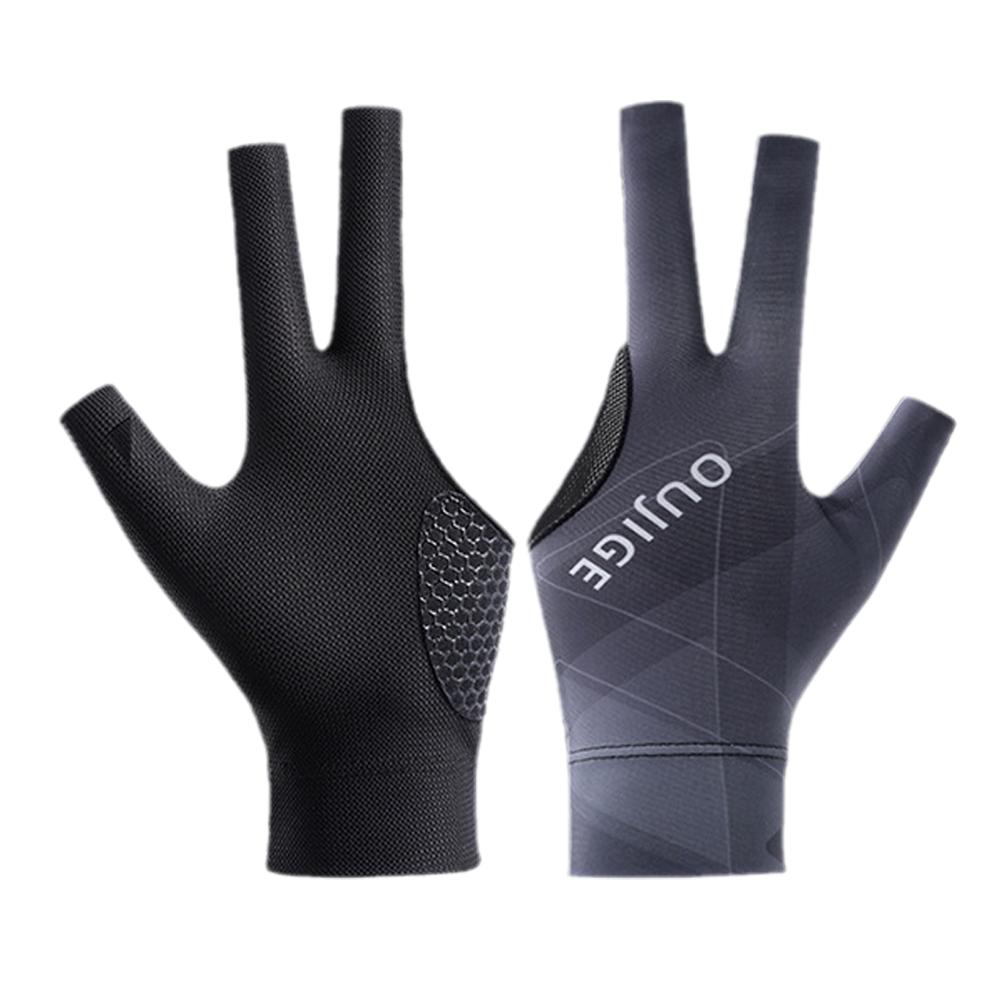 thumbnail image 5 of Ruifaya Guantes de billar de 3 dedos, antideslizantes, suaves y transpirables, D3P7 9CS8, 5 of 7