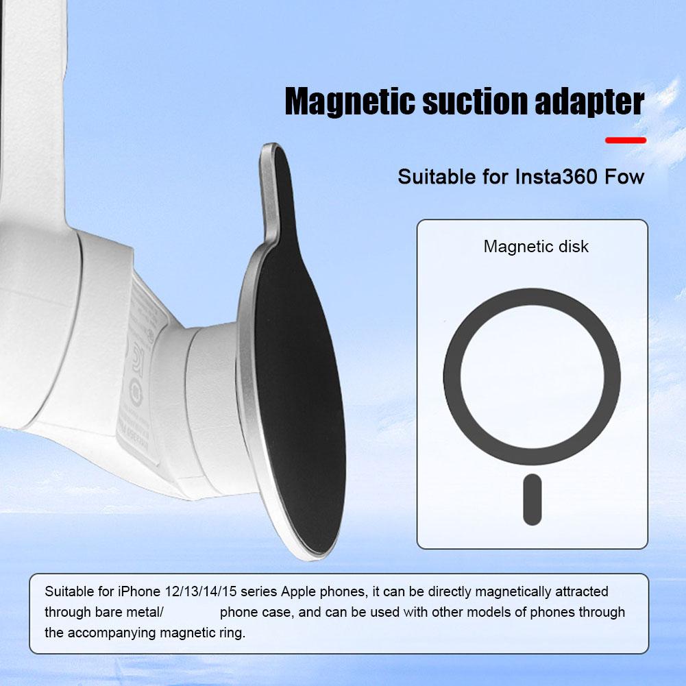 Magnetic Phone Holder For Insta360 Flow Magnetic Adapter Magnetic Phone Holder For Insta360 Flow Magnetic Adapter
