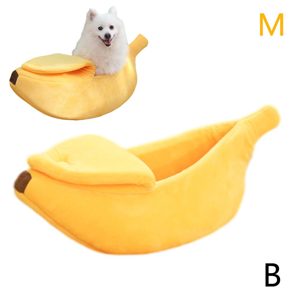 Cute Banana Cat Bed Warm Soft Punny Dogs Sofa Sleeping Playing Resting Banana Bed Pet Supplies For Cats Small Dog Rabbit Pet Beds 276fb989 B7d1 4f28 Ae62 F60ed64184e9.7b864db906b94f3354d441715218411e