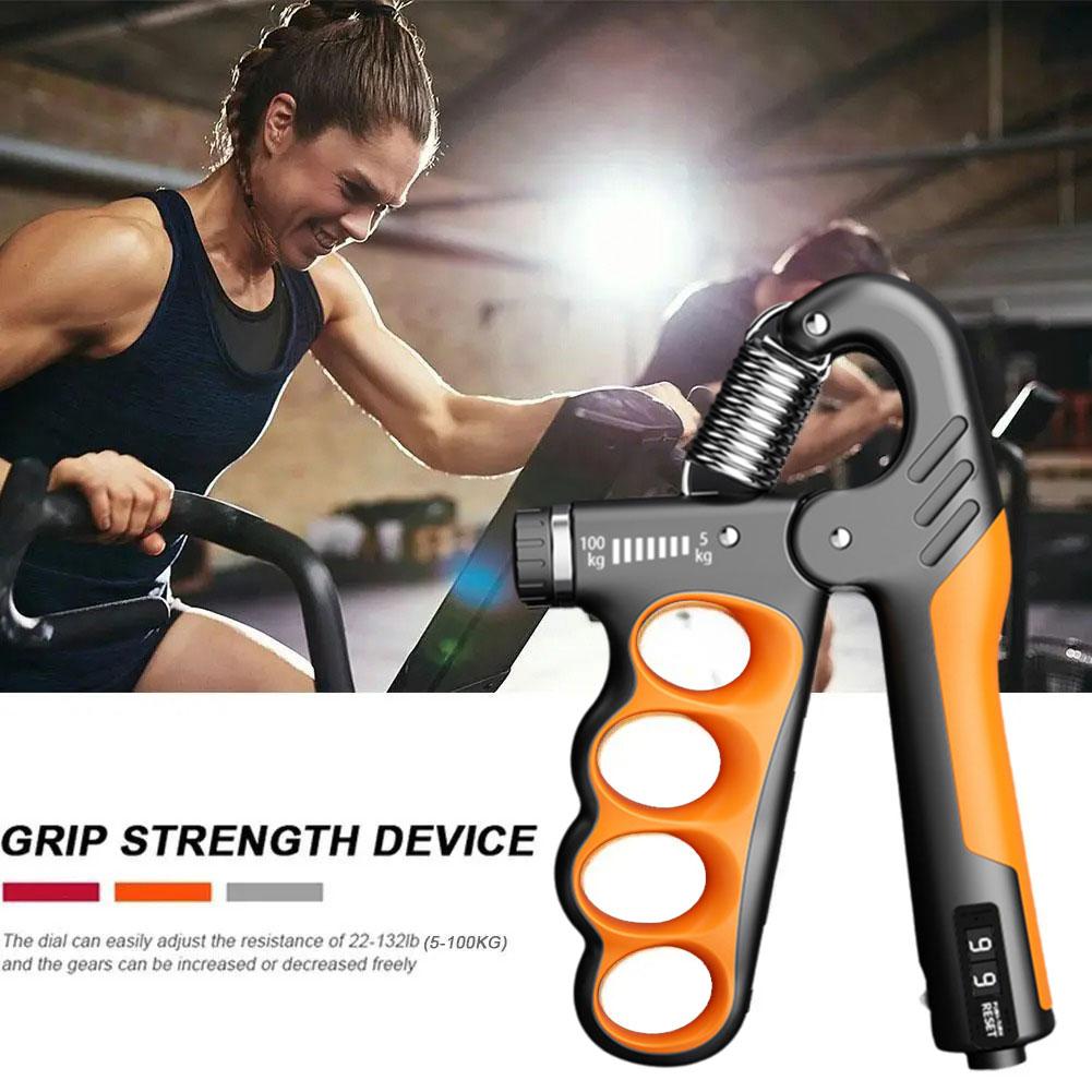 thumbnail image 4 of Wartleves Entrenador de fuerza de agarre de mano, fortalecedor de agarre, gimnasio ajustable, 4 of 7