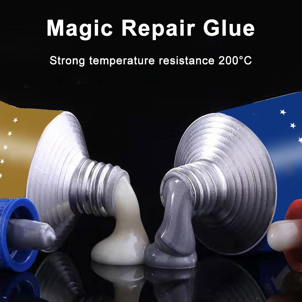 thumbnail image 2 of Wartleves Pegamento para soldadura en frío Adhesivo para reparación de metales Resistente al calor Sellador AB de alta resistencia, 2 of 7
