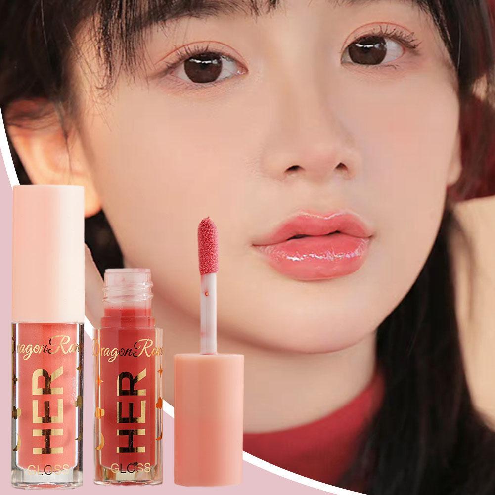 thumbnail image 4 of Ruifaya Esmalte de labios Agua Esmalte de labios Espejo de lápiz labial Esmalte de labios Brillo de labios Multicolor^ζ, 4 of 7