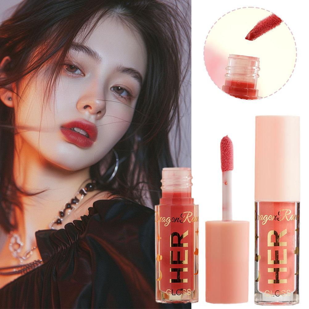 thumbnail image 2 of Ruifaya Esmalte de labios Agua Esmalte de labios Espejo de lápiz labial Esmalte de labios Brillo de labios Multicolor^ζ, 2 of 7