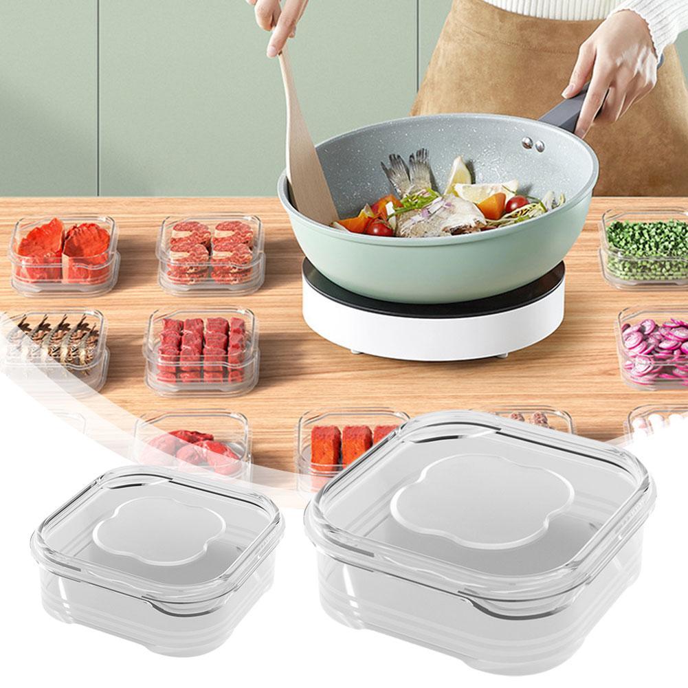 thumbnail image 3 of SGACAI Caja de almacenamiento de alimentos para congelación de refrigerador, grado alimenticio, sellada y exclusiva, fresca, Ke A ще, 3 of 7