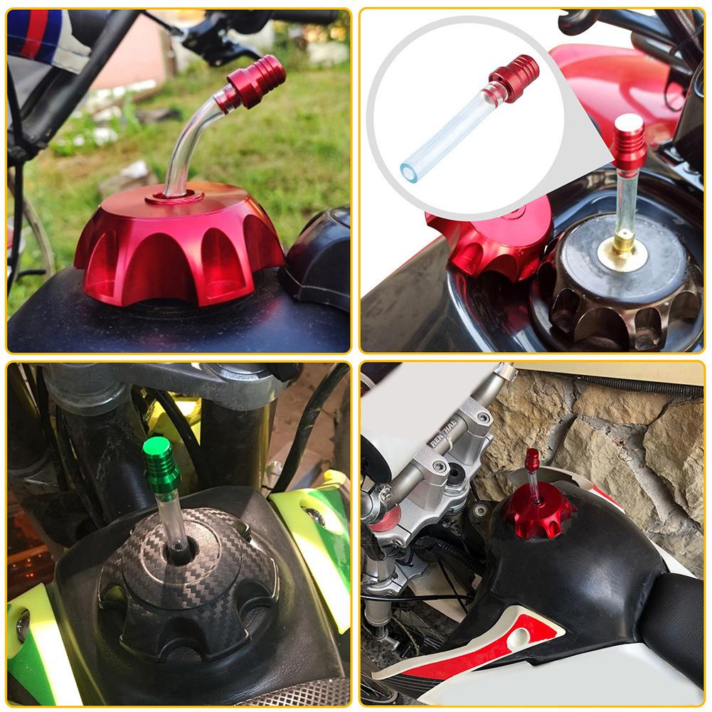 thumbnail image 2 of Ruifaya Tubo de ventilación para tapa de combustible de gasolina de motocicleta ATV para PIT Dirt Bike-Tank K, 2 of 7